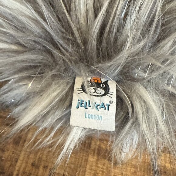 Jellycat London Owl Plush Gloria Grey Sparkle Glitter Stuffed Animal Retired - Picture 7 of 10